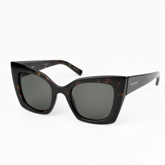 NEW Saint Laurent SL552 008 Havana Grey Cat Eye Women Sunglasses main image 9